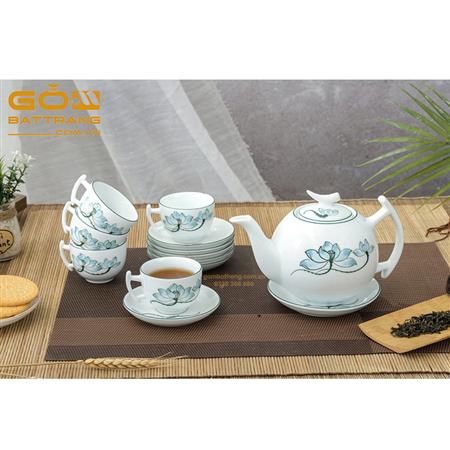 Gốm sứ Bát Tràng ấm chén siêu đẹp 1