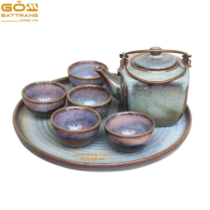 Ấm chén Bát Tràng giá rẻ – giảm đến 50%