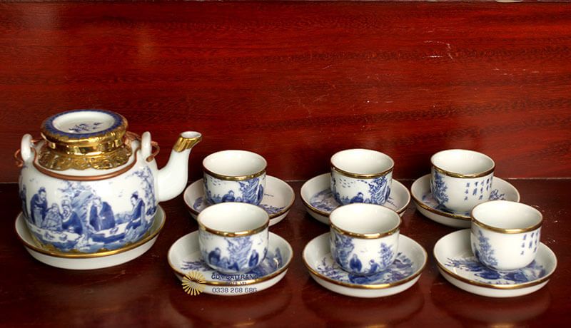 Bộ ấm chén giả cổ là lựa chọn sáng suốt