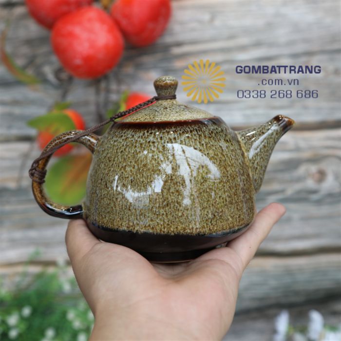 Ấm Chén Men Hỏa Biến TNG005A2840