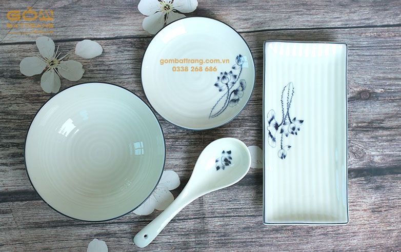 Địa chỉ mua bộ bát đĩa bát tràng cao cấp uy tín?