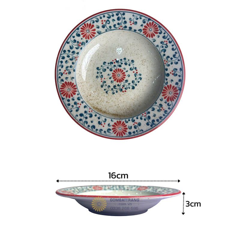Bát đĩa gốm sứ bát tràng là khoản đầu tư xứng đáng cho những gia đình yêu thích vẻ đẹp truyền thống