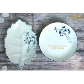 Bát đĩa Bát Tràng giá rẻ cao cấp đầy đủ