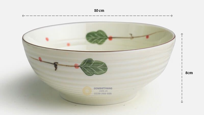 Một điểm cộng lớn của bát đĩa bát tràng hoa xương rồng là sự đa dạng về hình dáng và kích cỡ