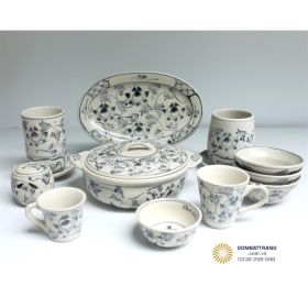 Bát Đĩa Giả Cổ Giá Rẻ Hoa Văn Đẹp Cao Cấp