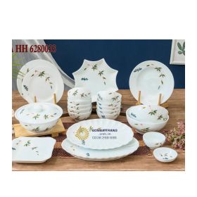 Bát đĩa gốm bát tràng- Vẻ đẹp bình yên cho mâm cơm gia đình