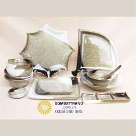 Bát đĩa trang trí cao cấp Bát Tràng đạt chuẩn nhà hàng