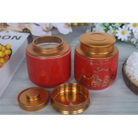 Bình đựng trà khô gốm sứ