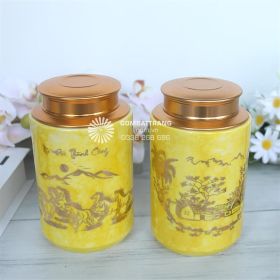 Bình Đựng Trà Khô Phong Thủy Rẻ Đẹp