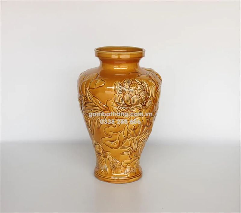 Nước men được hỏa biến 100% tự nhiên ở nhiệt độ cao. Màu sắc độc đáo có một không hai