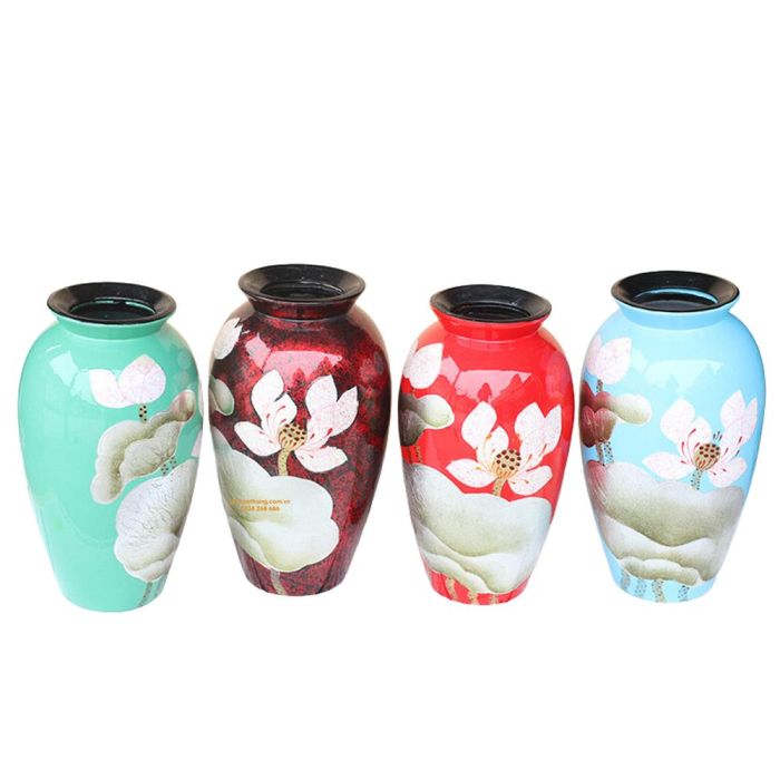 Bình hoa gốm Bát Tràng THUYSM 2421