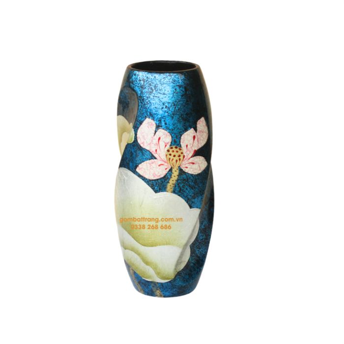 Bình hoa gốm Bát Tràng THUYSM 2143