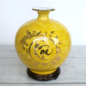Bình Hút Lộc Vẽ Vàng 24K Lộc Phú Quý