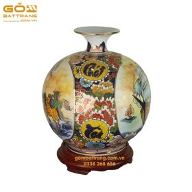 Bình hút tài lộc bát tràng- OLD-91057A2D4BCC