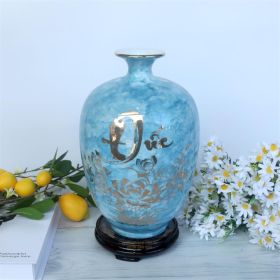 Bình Hút Tài Lộc Dát Vàng Giá Rẻ Cực Đẹp