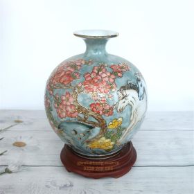 Bình Hút Tài Lộc Gốm Bát Tràng Cực Xịn
