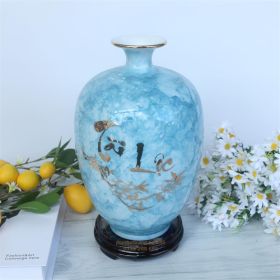 Bình Thu Hút Tài Lộc Màu Xanh Phong Thủy Đẹp