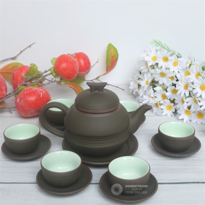 Bộ ấm chén Bát Tràng giá rẻ uy tín