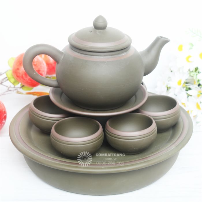 Bộ ấm chén bát tràng tràng cao cấp chính hãng