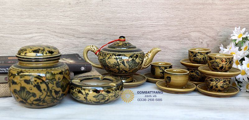 Bộ chén bát tràng cao cấp hứa hẹn sẽ là lựa chọn hoàn hảo cho những ai yêu thích văn hóa trà Việt