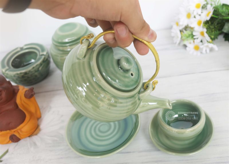 Ứng dụng bộ ấm chén siêu sang - xịn - mịn trong đời sống