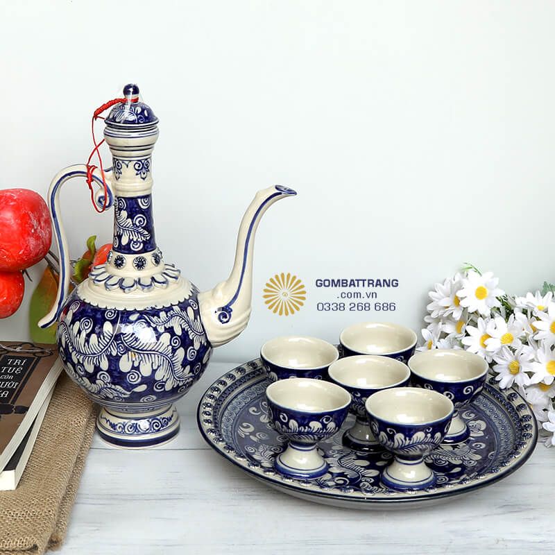 Bộ ấm chén đẹp cao cấp giúp giữ trọn hương vị và nhiệt độ trà lý tưởng