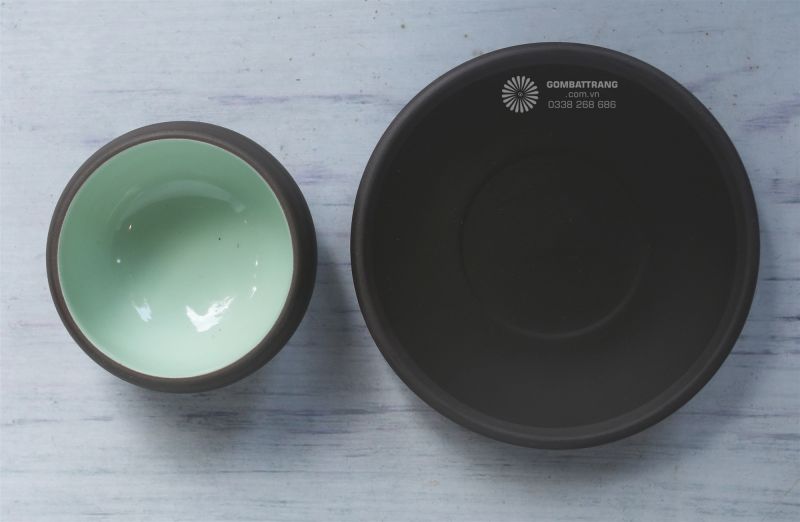 Bộ đôi chén và đĩa lót cao cấp 