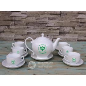 Bộ ấm trà in logo quà tặng doanh nghiệp rẻ đẹp