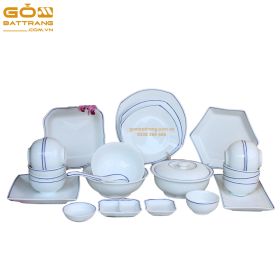 Bộ bát đĩa ăn cơm OLD-92F16CA2BE65