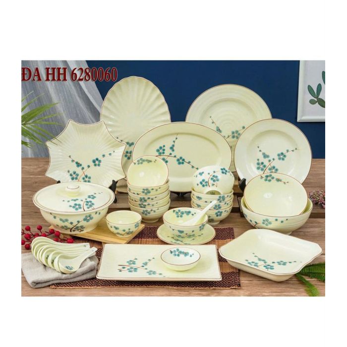Bộ bát đĩa bát tràng-Gói trọn tinh hoa gốm việt