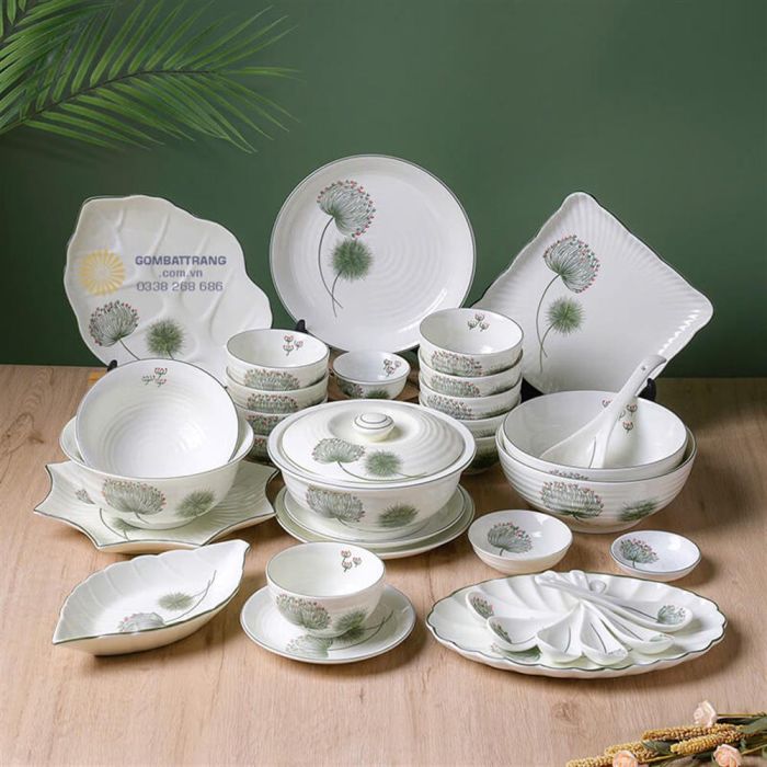 Bo Bat Dia Bat Trang Họa Tiết Đẹp Giá Rẻ