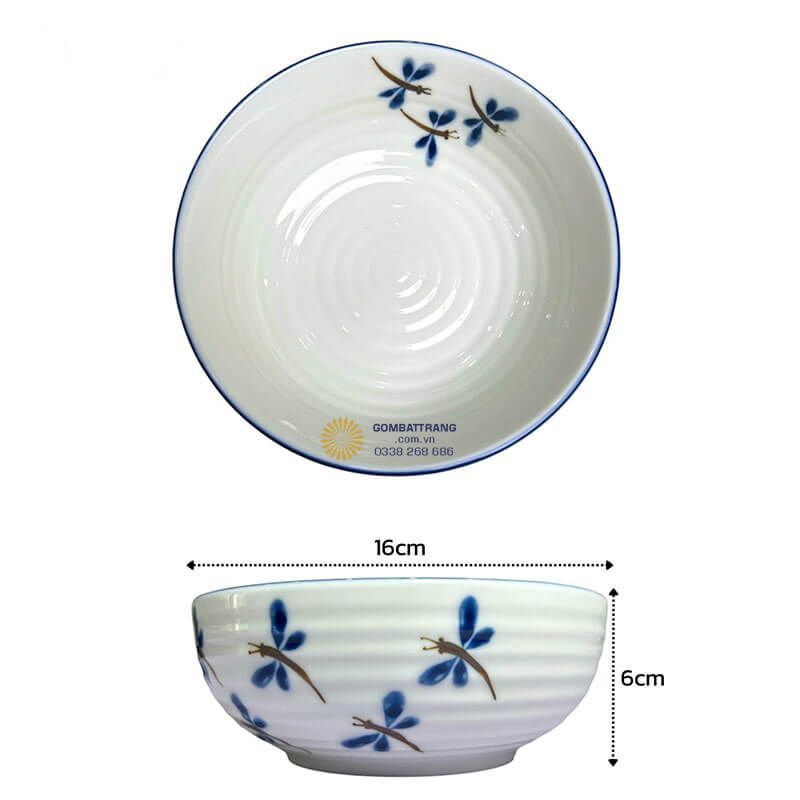 Bộ bát đĩa đẹp bát tràng còn có độ bền cao và khả năng giữ nhiệt tốt nhờ đặc tính của chất liệu gốm sứ