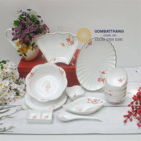 Bộ bát đĩa đẹp tặng tân gia ý nghĩa