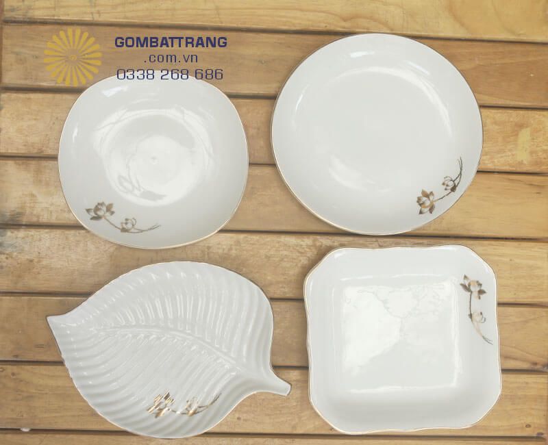 Vẻ đẹp tinh xảo và chất lượng vượt trội của bộ bát đĩa gốm Bát Tràng chính hãng