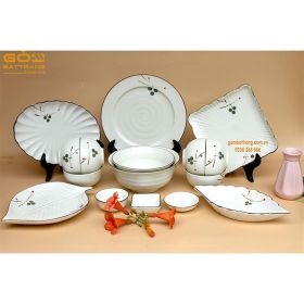 Bộ bát đĩa gốm Bát Tràng OLD-473DC5DBB691