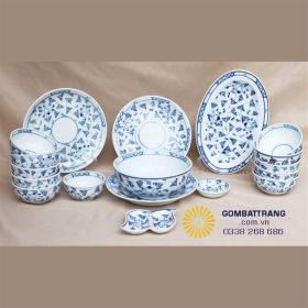 Bộ bát đĩa quán ăn Bát Tràng – Gắn kết bữa cơm gia đình Việt