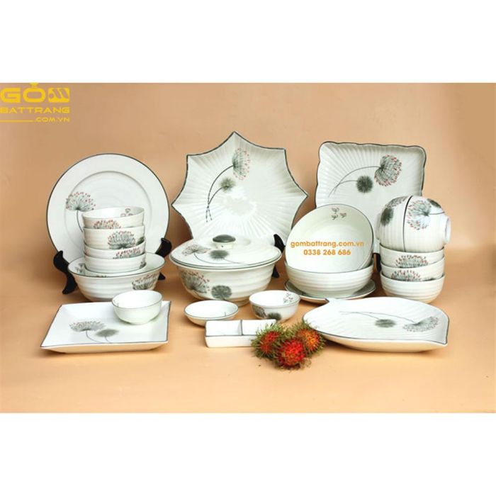 Bộ Bát Đĩa Sứ OLD-6DC46B9D7CCE