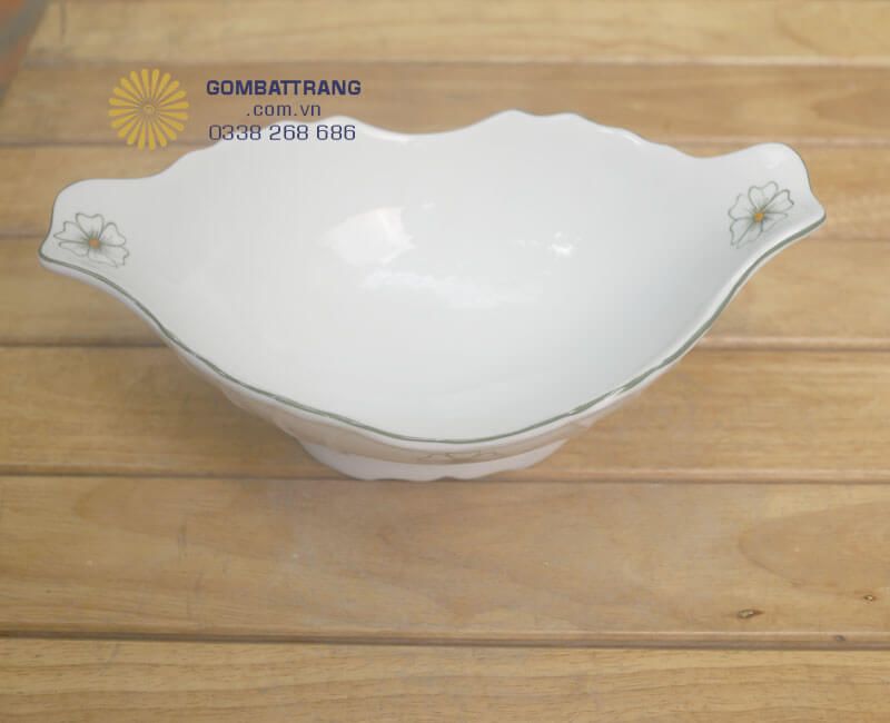 Bộ bát đĩa sứ cao cấp đơn giản nhưng vẫn toát lên vẻ tinh tế