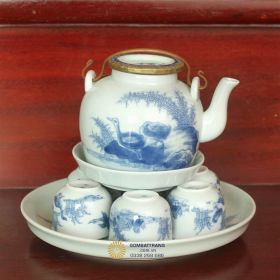 Bộ Bình Trà Cổ Phi Minh Túc Thực Đẹp Sang