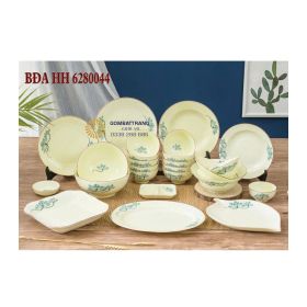 Bộ chén đĩa cao cấp bát tràng– Set đầy đủ cho gia đình