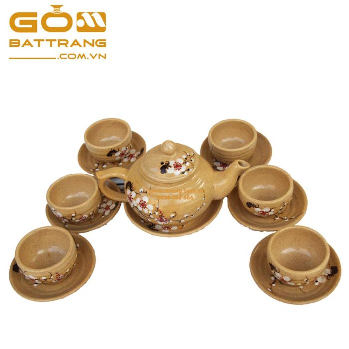 Bộ tách trà Bát Tràng ĐL 7503