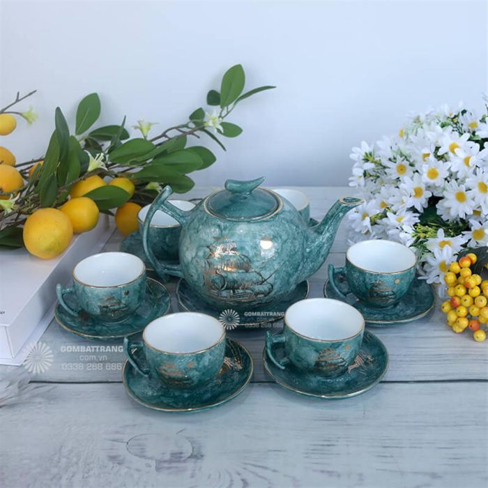 Bộ trà cao cấp Bát Tràng sang trọng mua ở đâu?