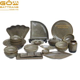 Chén đĩa nhà hàng sứ Bát Tràng cao cấp