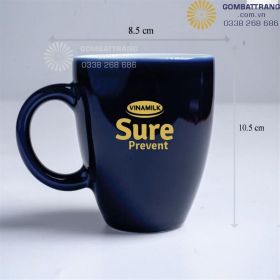 Cốc sứ giá rẻ Bát Tràng in logo theo yêu cầu