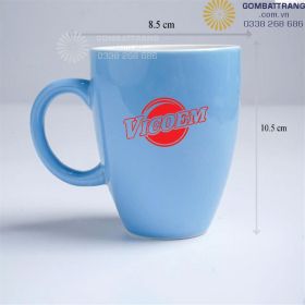 Cốc sứ in logo gốm sứ Bát Tràng