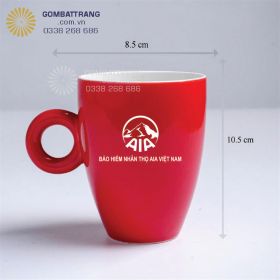 Đặt cốc sứ in logo theo yêu cầu giá rẻ