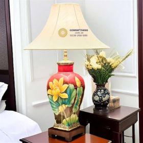 Đèn ngủ trang trí phòng ngủ – Quà tặng Bát Tràng