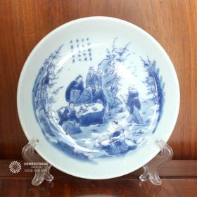 Đĩa cổ Trúc Lâm Thất Hiền giá rẻ uy tín