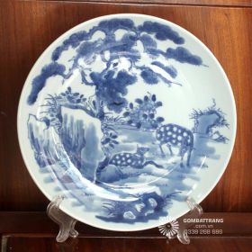 Đĩa cổ Việt Nam Tùng Lộc Diên Niên