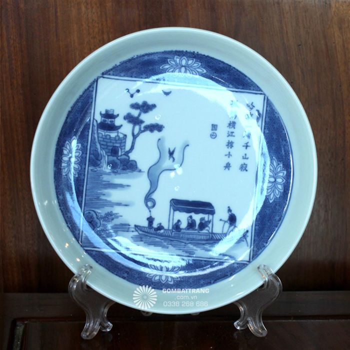 Đĩa đồ gốm sứ GTTHU2691@175